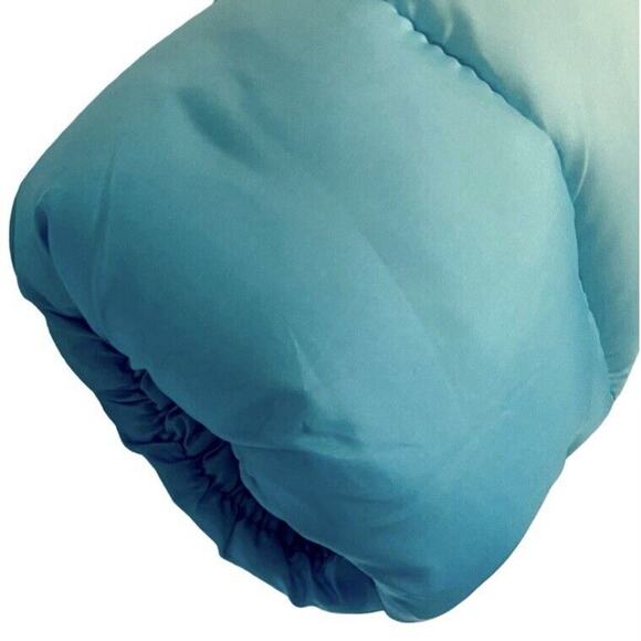 Snozu Puffer Jacket Fleece Lined Ombré Purple Turquoise White Toddler Girl's 2T - Picture 5 of 13